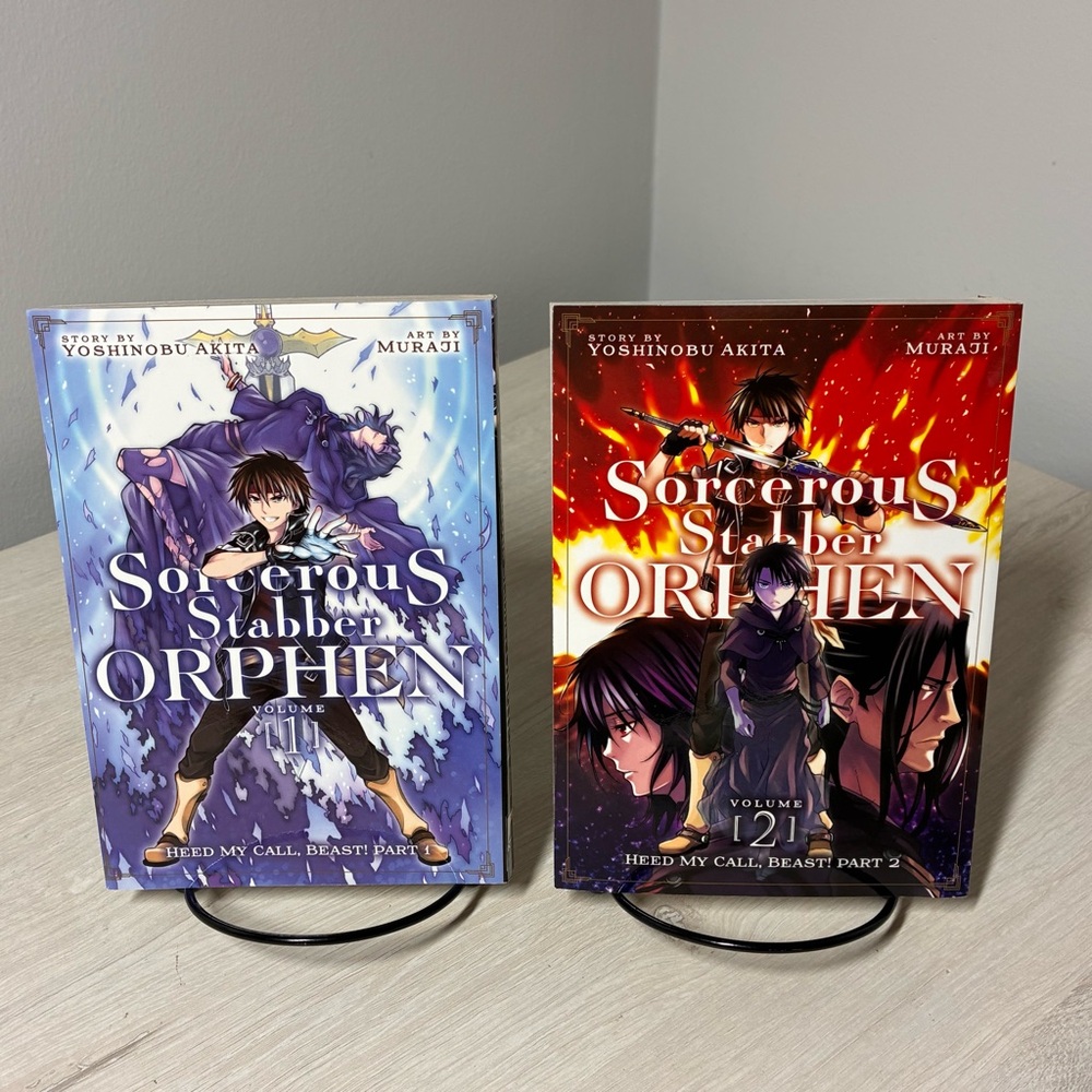 Sorcerous Stabber Orphen Vol 1 & 2 PB 7SeasPress Beast Manga Set Collector